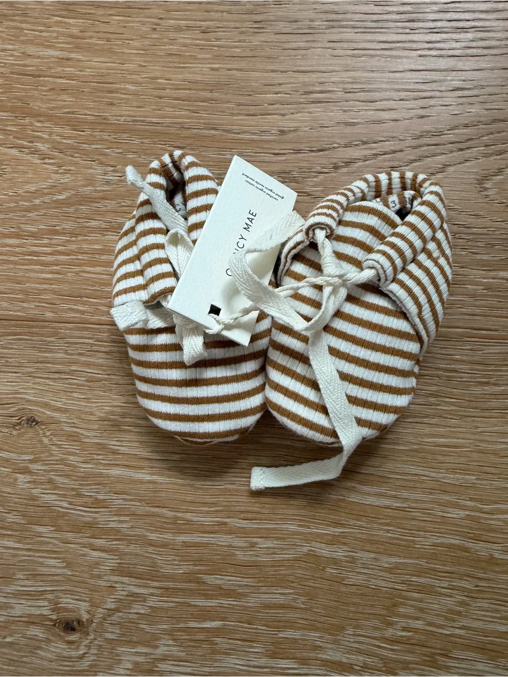 Quincy Mae • Stripe Bootie
